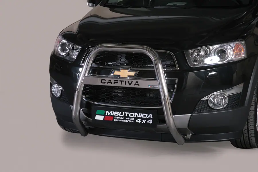 High medium bar, engraved ø63, mirror polished — Chevrolet Captiva (2011–)