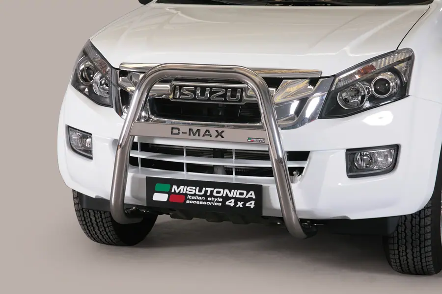 Esikaitseraud Medium kõrge, graveeringuga ø63, poleeritud — Isuzu D-Max (2012–2017)