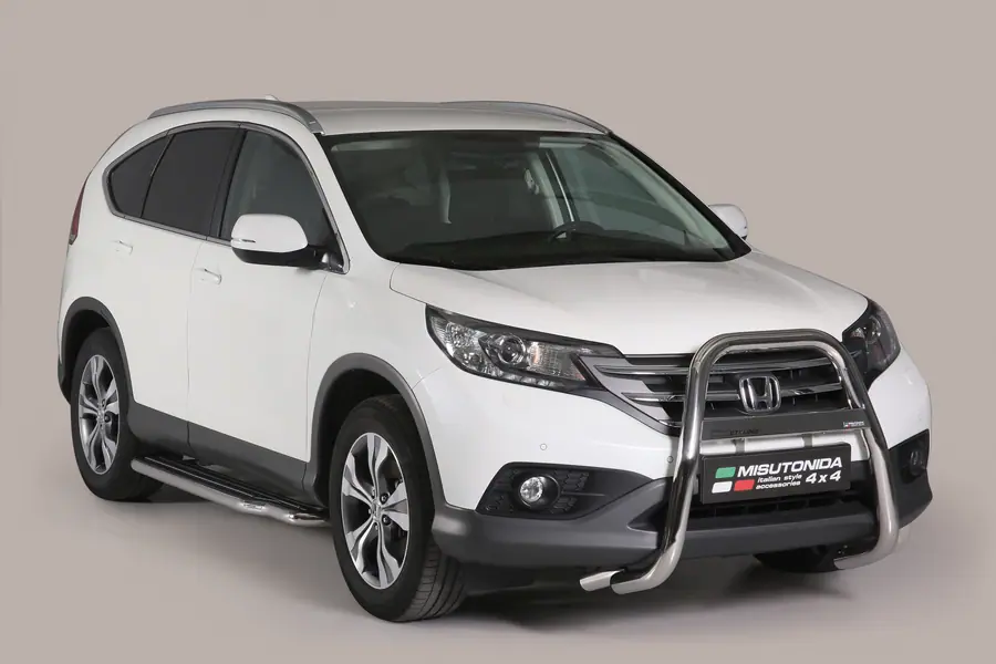 High medium bar, engraved ø63, mirror polished — Honda CR-V (2012–2015)