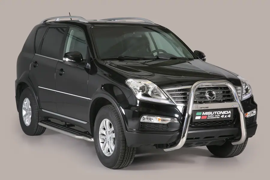 Высокая дуга Medium, с гравировкой ø63, полированная — SsangYong Rexton (2013–2017)