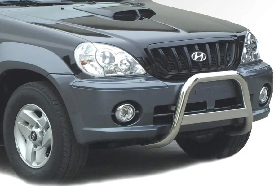 Esikaitseraud Medium ø63, poleeritud — Hyundai Terracan (2001–2004)