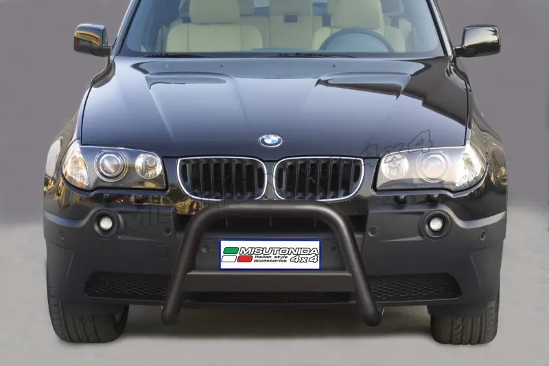 Esikaitseraud Medium ø63, must — BMW X3 (2003–)