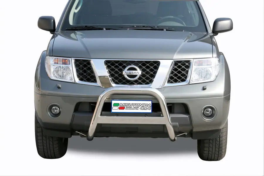 Medium bar ø63, mirror polished — Nissan Pathfinder (2005–2010)
