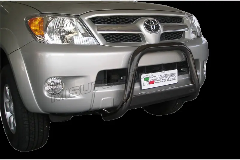 Medium bar ø63, black — Toyota Hilux (2005–2011)