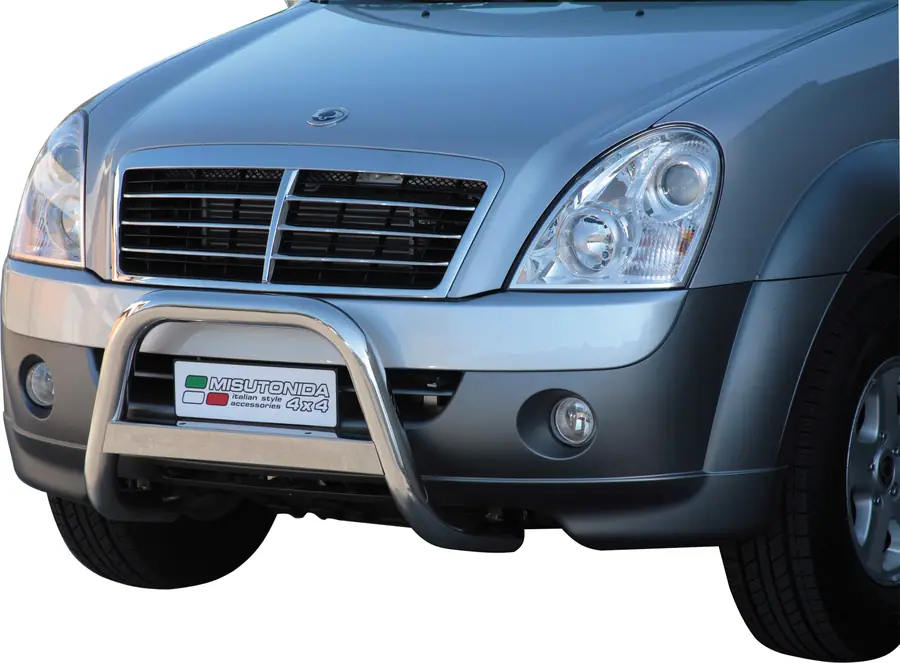 Medium bar ø63, mirror polished — SsangYong Rexton (2006–2012)