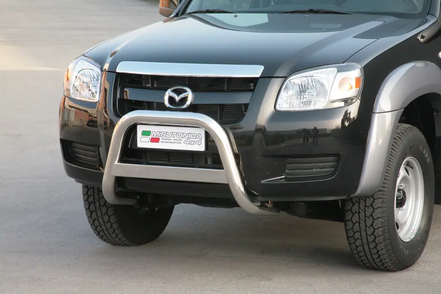 Medium bar ø63, mirror polished — Mazda BT-50 (2007–2009)