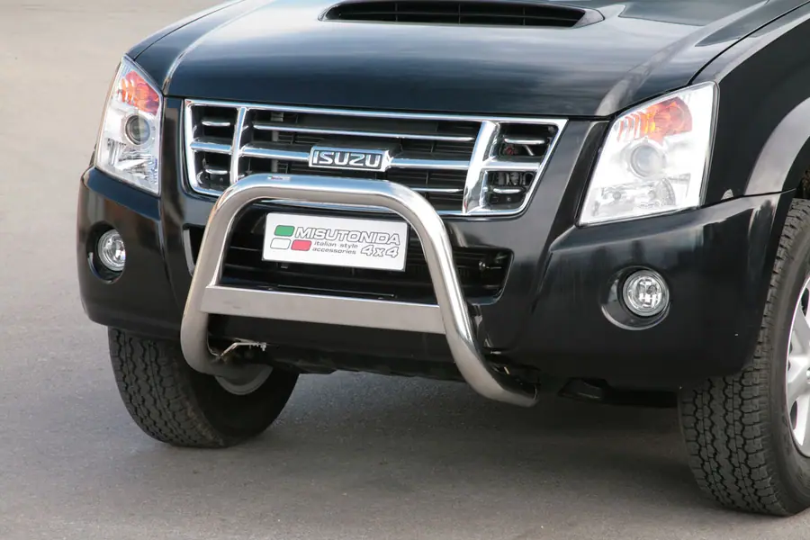 Esikaitseraud Medium ø63, poleeritud — Isuzu D-Max (2007–2012)