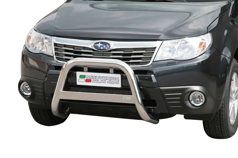 Medium bar ø63, mirror polished — Subaru Forester (2008–2012)