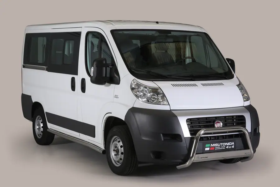 Medium bar ø63, mirror polished — Fiat Ducato (2006–2016)