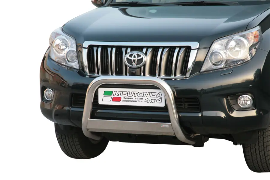 Medium bar ø63, mirror polished — Toyota Land Cruiser 150 (2010–2013)