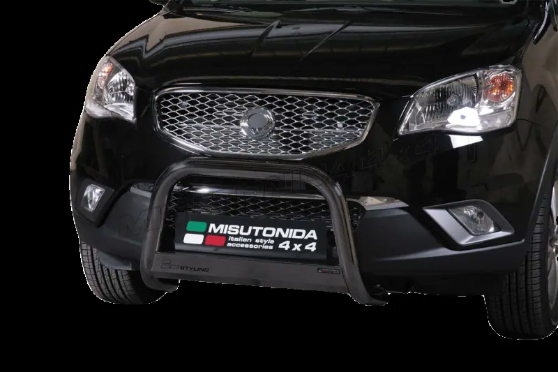 Esikaitseraud Medium ø63, must — SsangYong Korando (2011–)