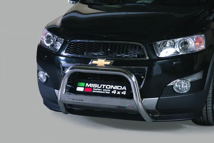 Medium bar ø63, mirror polished — Chevrolet Captiva (2011–)