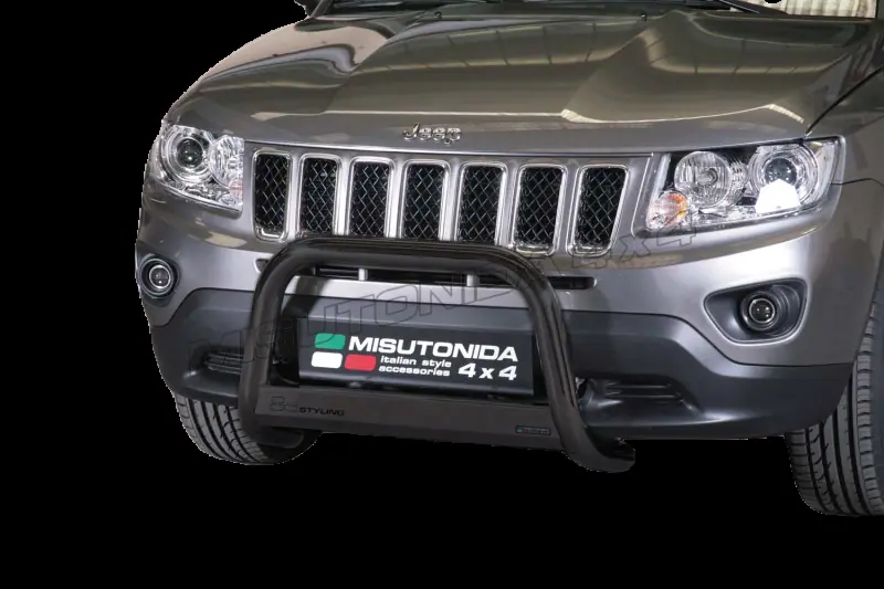 Medium bar ø63, black — Jeep Compass (2011–2016)