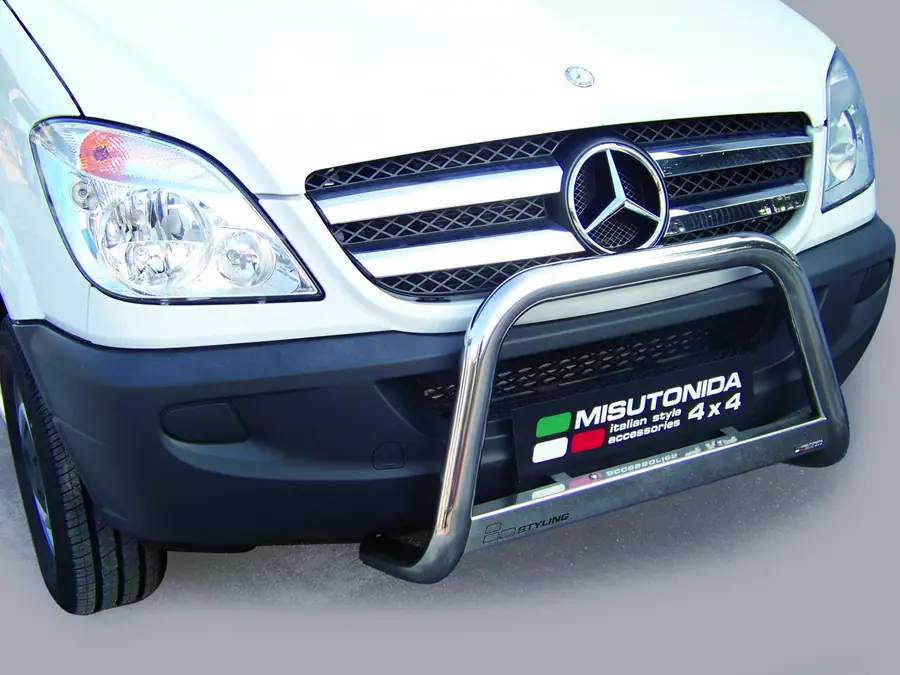 Esikaitseraud Medium ø63, poleeritud — Mercedes-Benz Sprinter (2006–2018)