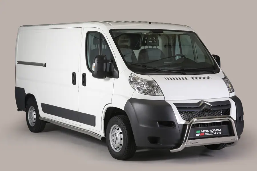 Medium bar ø63, mirror polished — Citroën Jumper (2006–2016)