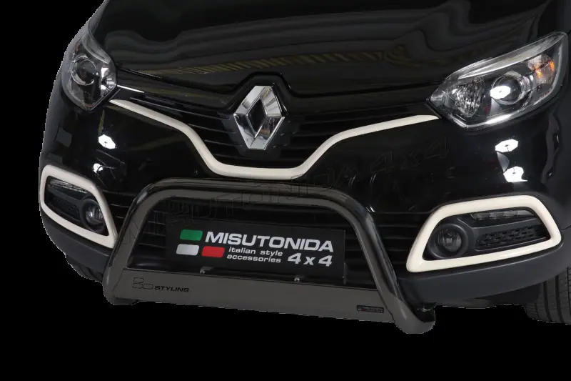 Medium bar ø63, black — Renault Captur (2013–2017)