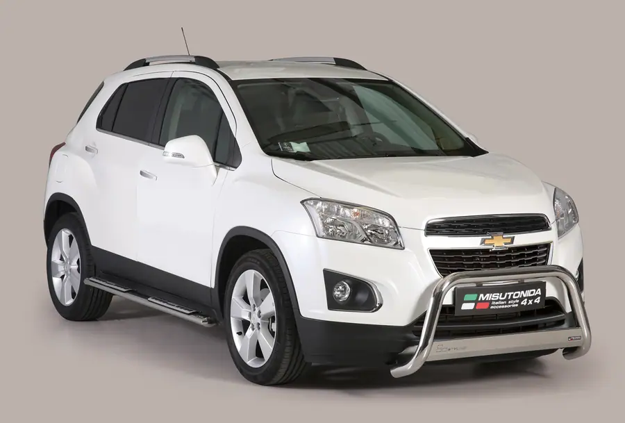 Medium bar ø63, mirror polished — Chevrolet Trax (2013–)