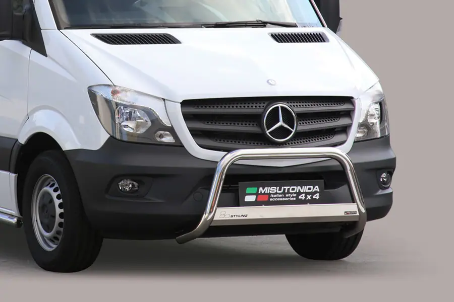 Esikaitseraud Medium ø63, poleeritud — Mercedes-Benz Sprinter (2006–2018)
