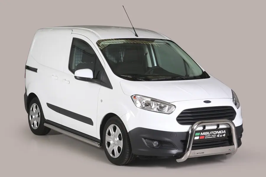Medium bar ø63, mirror polished — Ford Courier (2014–2018)