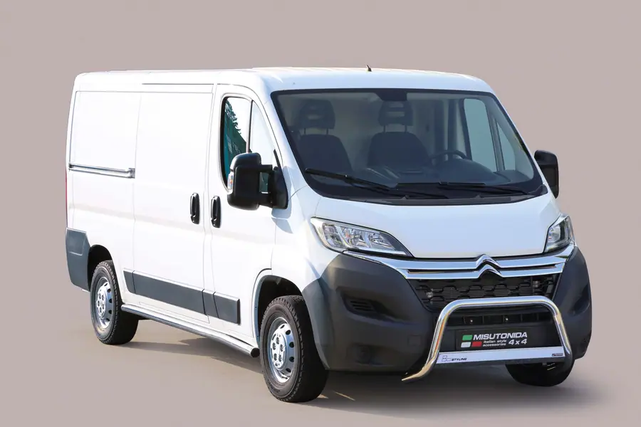 Medium bar ø63, mirror polished — Citroën Jumper (2006–2016)