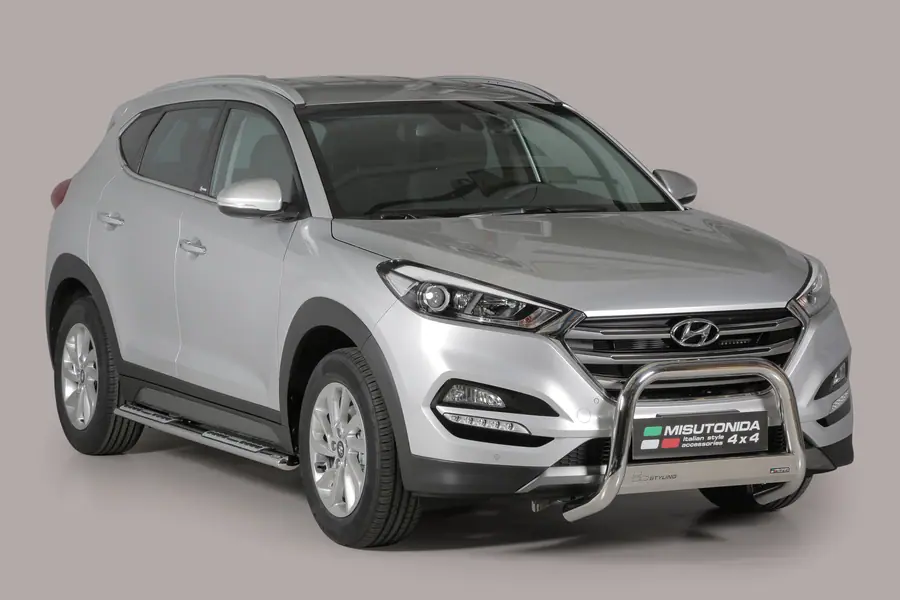 Esikaitseraud Medium ø63, poleeritud — Hyundai Tucson (2015–2017)