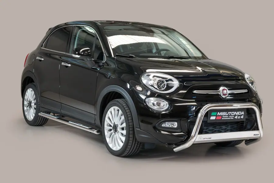 Medium bar ø63, mirror polished — Fiat 500X (2015–)