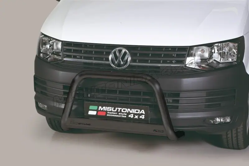 Medium bar ø63, black — Volkswagen T6 (2015–2019)