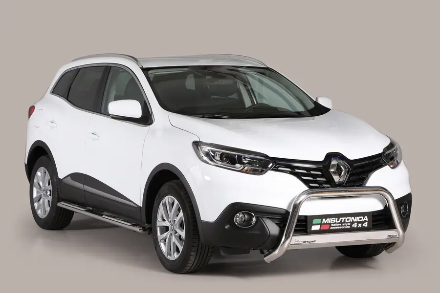 Medium bar ø63, mirror polished — Renault Kadjar (2016–)