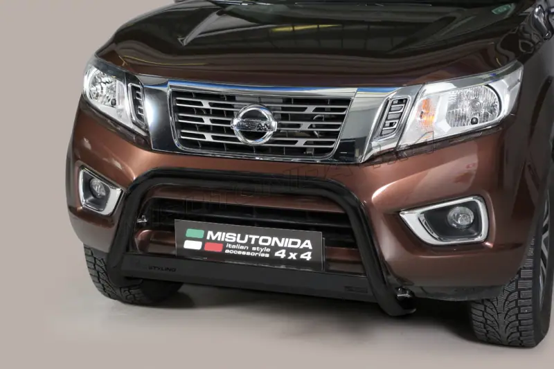 Medium bar ø63, black — Nissan Navara NP300 (2015–)