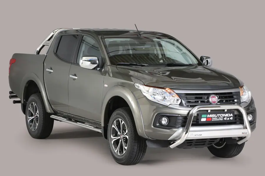 Medium bar ø63, mirror polished — Fiat Fullback (2015–)