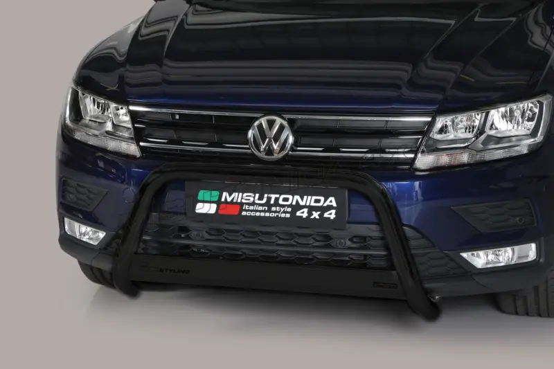 Medium bar ø63, black — Volkswagen Tiguan (2016–)
