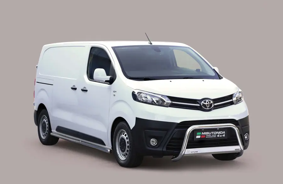 Medium bar ø63, mirror polished — Toyota Proace (2016–)