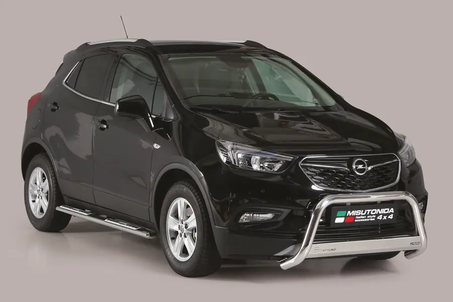 Medium bar ø63, mirror polished — Opel Mokka (2016–2020)