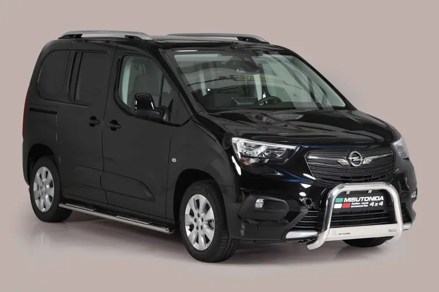 Medium bar ø63, mirror polished — Opel Combo (2018)