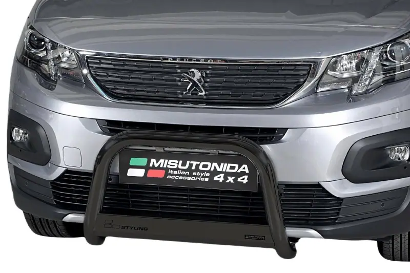 Medium bar ø63, black — Peugeot Rifter (2018–)