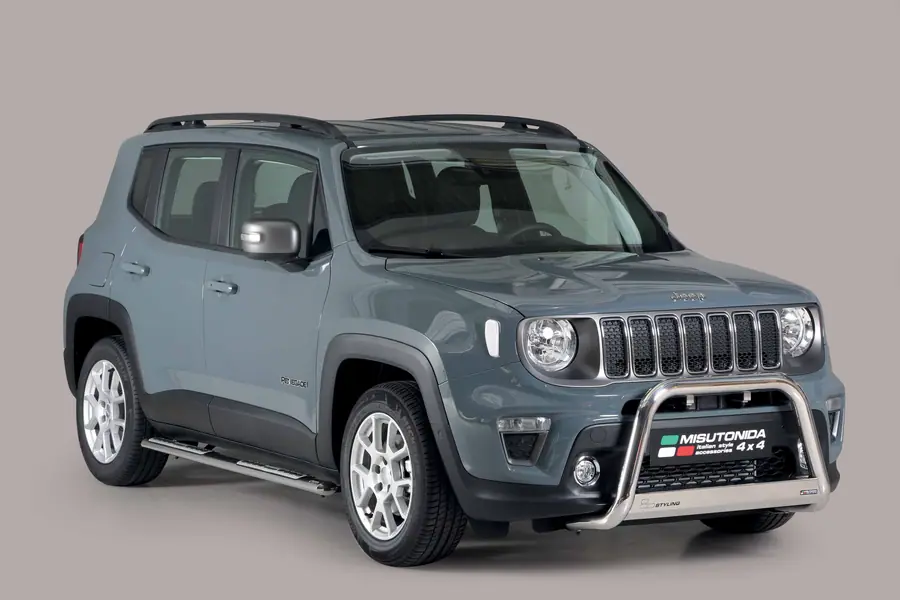 Medium bar ø63, mirror polished — Jeep Renegade (2018–)