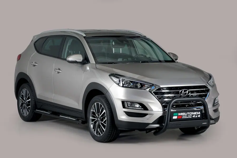 Esikaitseraud Medium ø63, must — Hyundai Tucson (2018–)