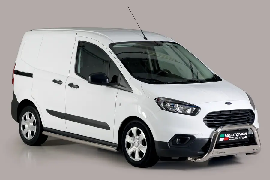 Medium bar ø63, mirror polished — Ford Courier (2018–)