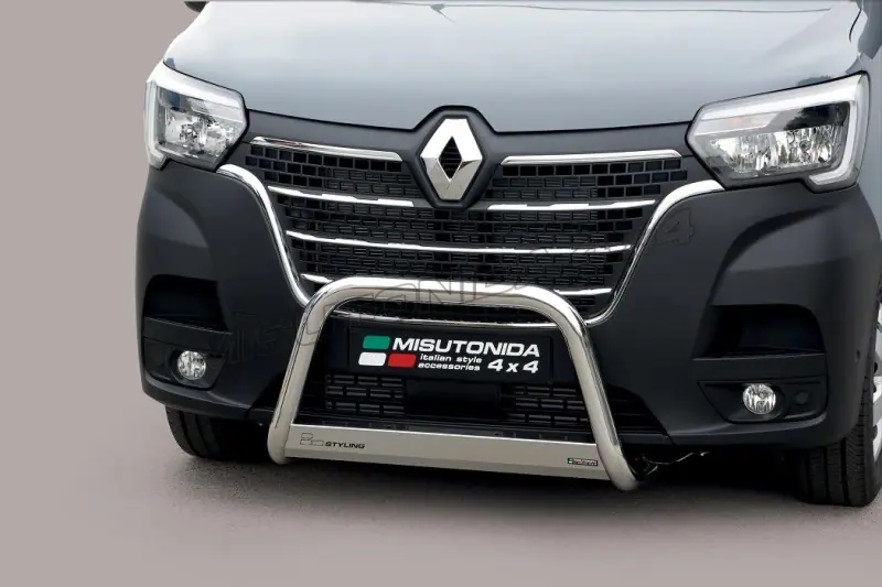 Medium bar ø63, mirror polished — Renault Master (2019–)