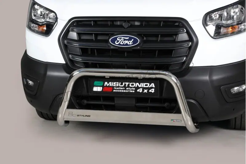 Medium bar ø63, mirror polished — Ford Transit (2019–)