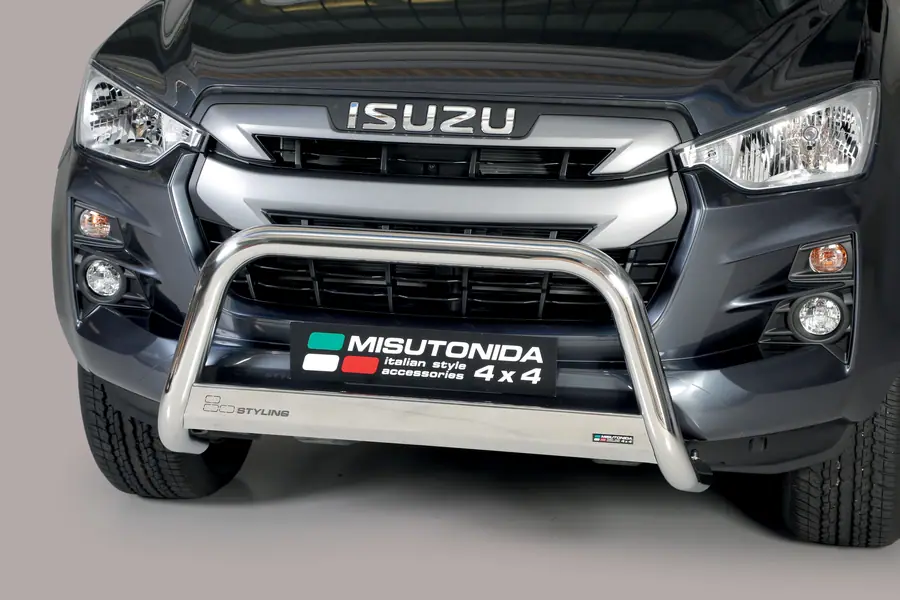 Medium bar ø63, mirror polished — Isuzu D-Max (2020–)