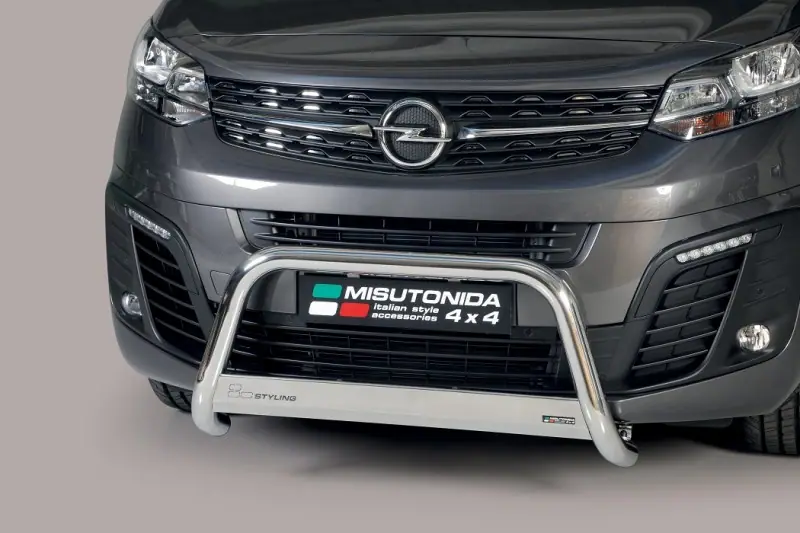 Medium bar ø63, mirror polished — Opel Zafira Life (2020–)