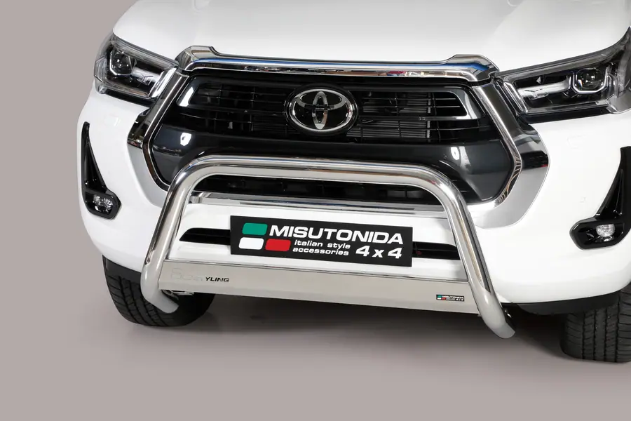 Esikaitseraud Medium ø63, poleeritud — Toyota Hilux (2021–)