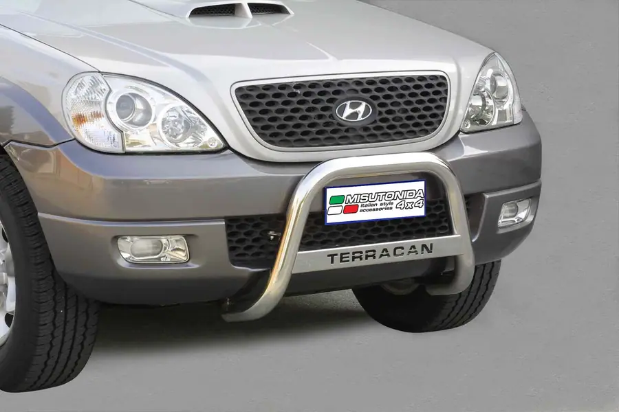 Medium bar, engraved ø63, mirror polished — Hyundai Terracan (2004–)