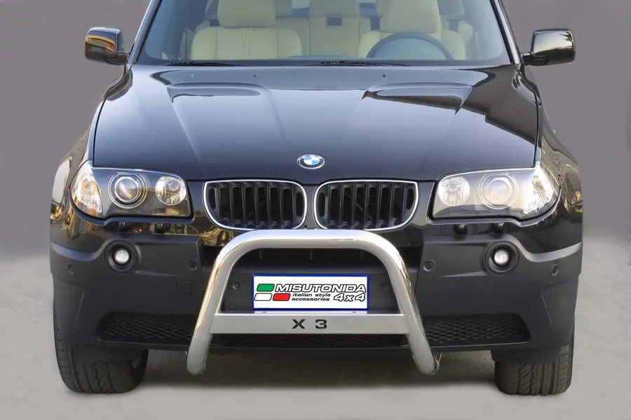 Esikaitseraud Medium, graveeringuga ø63, poleeritud — BMW X3 (2003–)