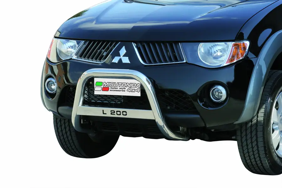 Esikaitseraud Medium, graveeringuga ø63, poleeritud — Mitsubishi L200 (2006–2009)