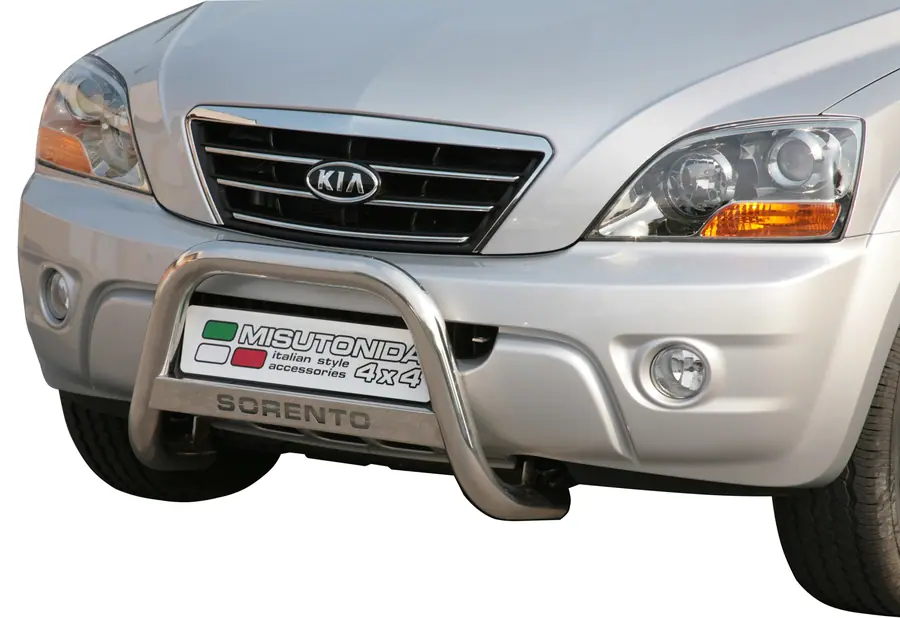 Esikaitseraud Medium, graveeringuga ø63, poleeritud — Kia Sorento (2006–2008)