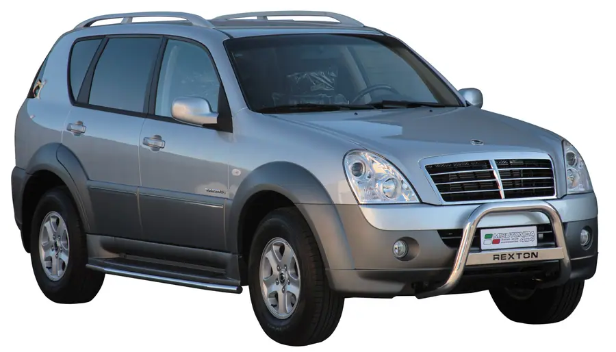 Medium bar, engraved ø63, mirror polished — SsangYong Rexton (2006–2012)