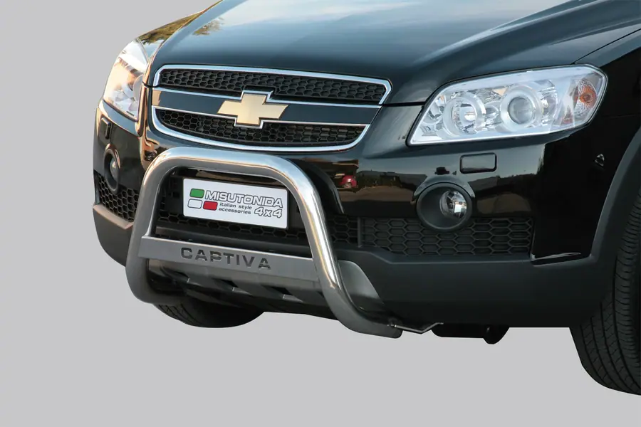 Esikaitseraud Medium, graveeringuga ø63, poleeritud — Chevrolet Captiva (2006–2010)