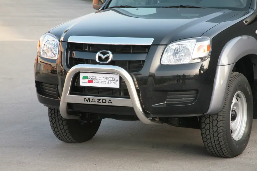 Medium bar, engraved ø63, mirror polished — Mazda BT-50 (2007–2009)